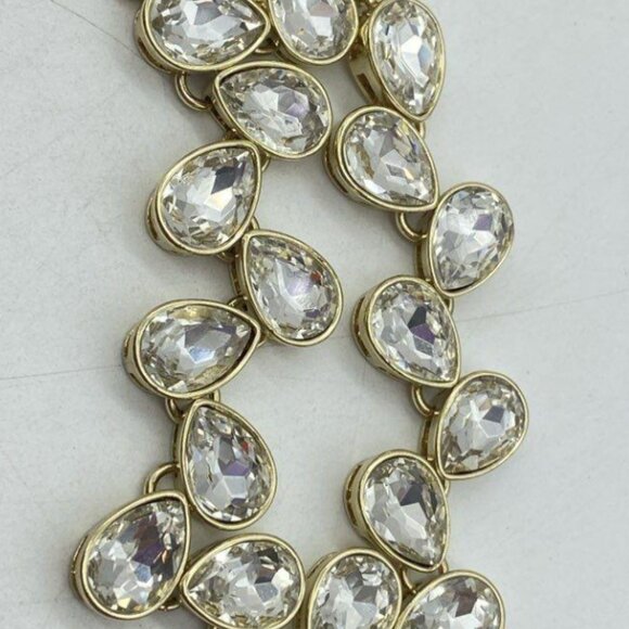 White House Black Market Gold & Crystal Statement Jewelry Set - NWT - Picture 5 of 8